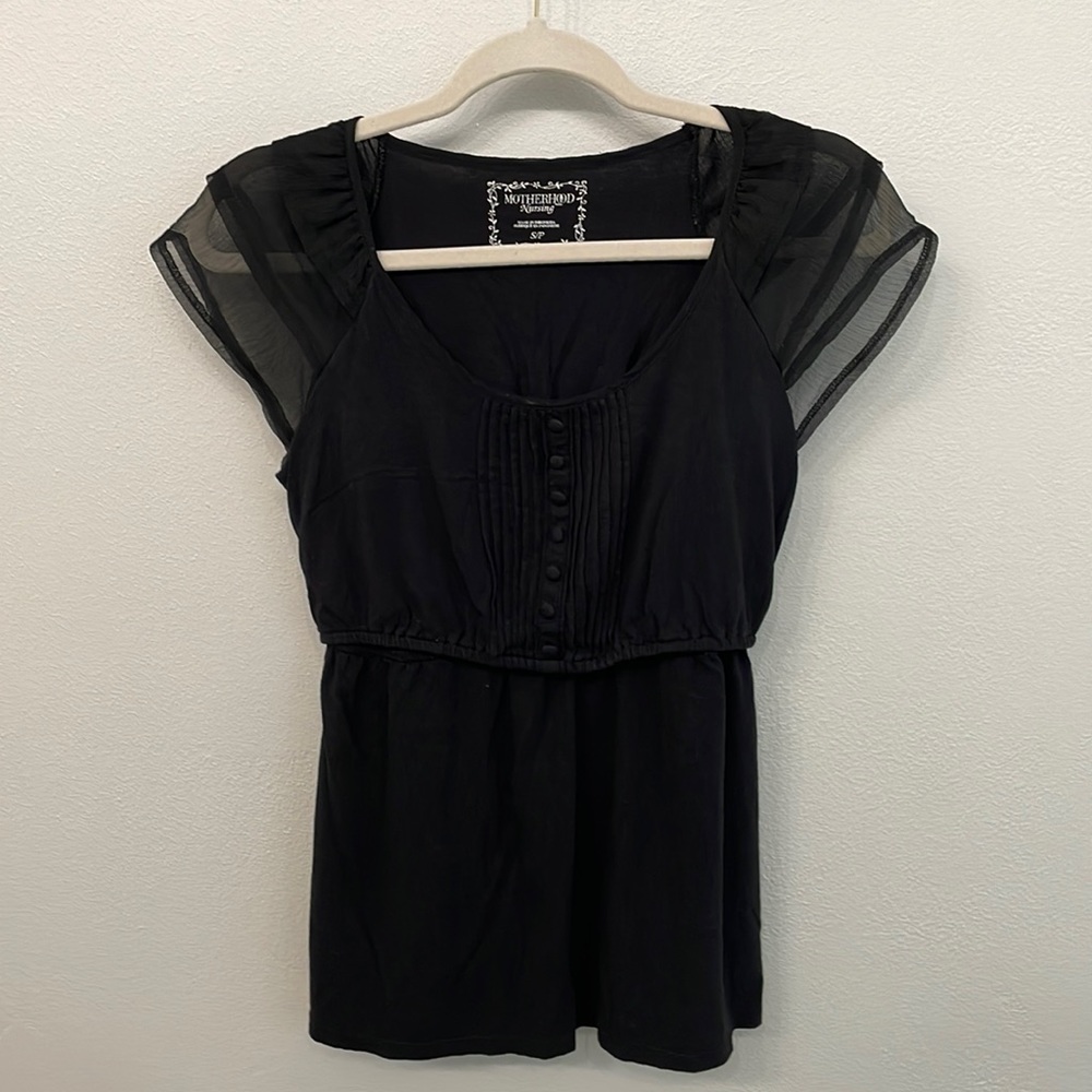 Motherhood Nursing Shirt